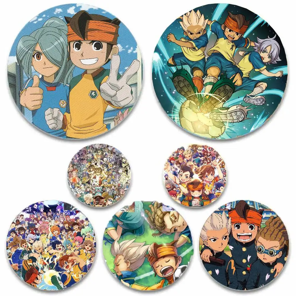 Anime Inazuma Eleven Pins Brooch Cartoon Badge For Friend Backpack Clothes Collect Accessories Jewelry Gift