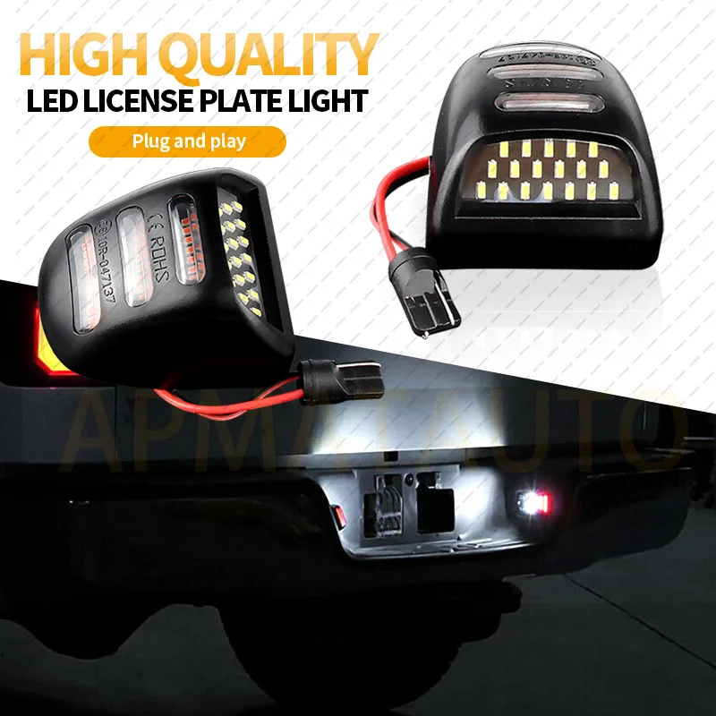 2Pcs Canbus White R… - image