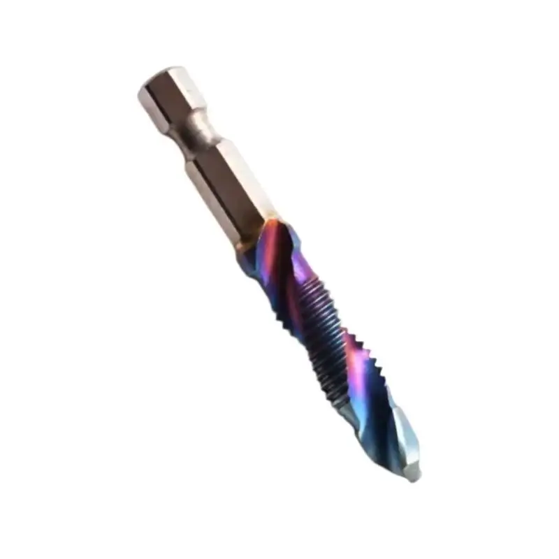 652F 6PIECE HIGH SPEED METIC TAP SET 3 TITANIUMS مطلي بالمتانة والعروض المحسنة