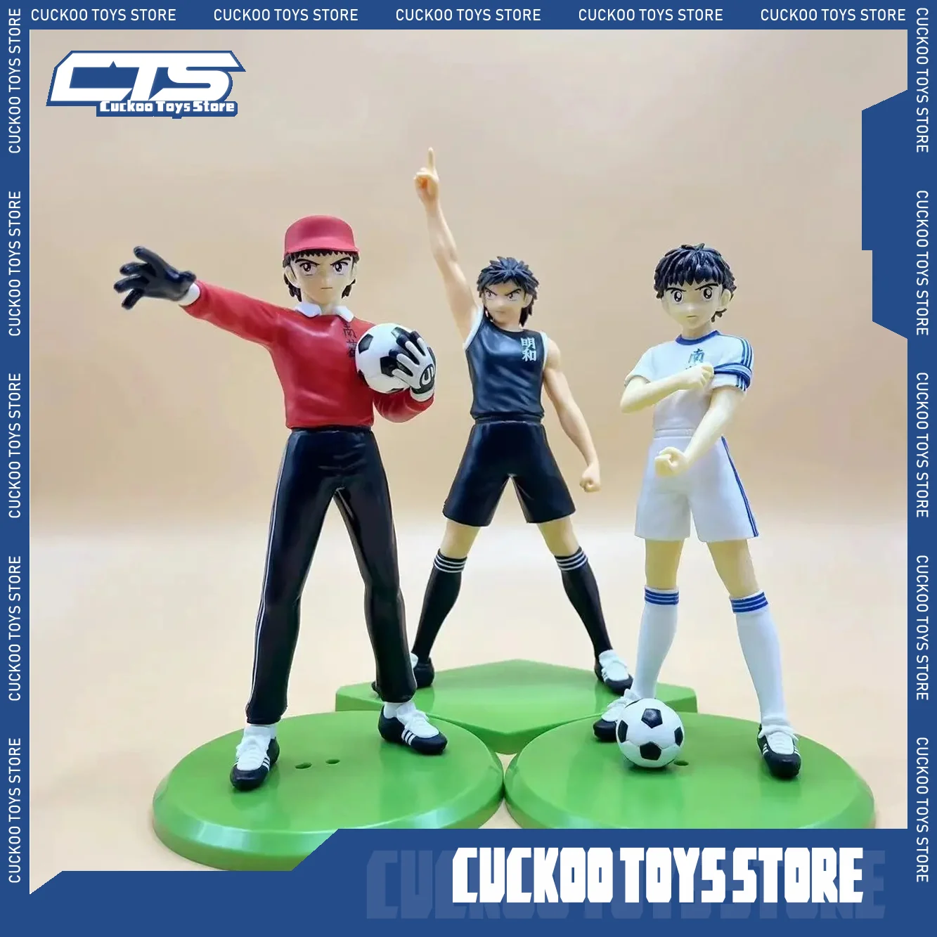 

Anime Captain Tsubasa Figures Ozora Tsubasa Figure Wakabayashi Genzo Kojiro Hyuga Action Figurine Collectible Toys Ornament Gift