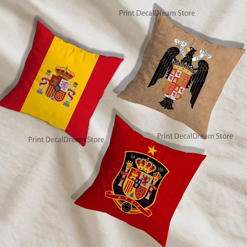 

Spain Spanish Guard Civil Pillow Case For Sofa Decor Car Office Room Printing Cushion Cover Decorations and Protector