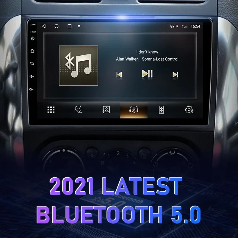 2 Din Android 12 Car Radio Multimedia Video Player For Suzuki SX4 SX 4 2006-2013 Fiat Sedici 2005-2014 Navigation GPS 4G Carplay