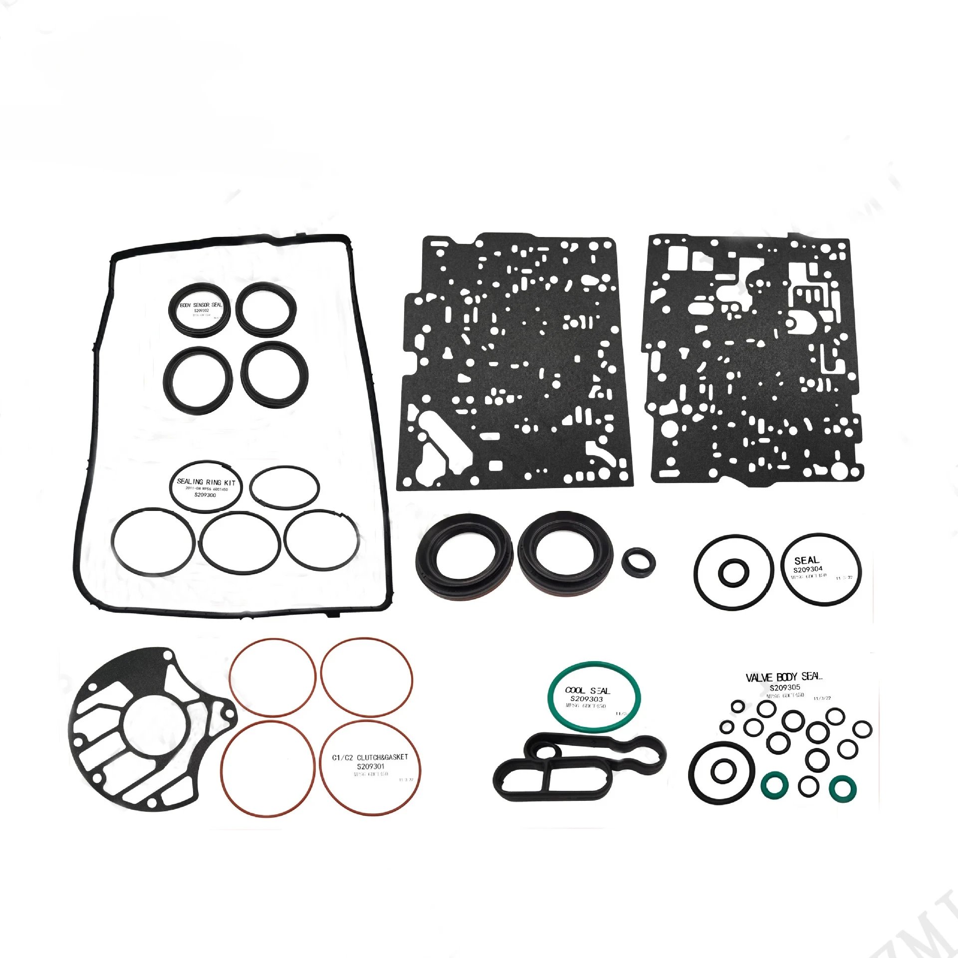 Auto Transmission MPS6 6DCT450 Overhaul kit Seals Kit Gaskets Fit For FORD VOLVO DODGE Car Accessories