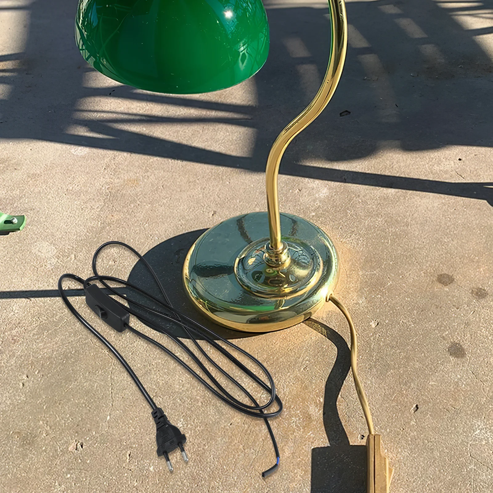 

4 шт., шнур питания, переключатели лампы, сменная вилка, совместимый подвесной настольный светильник, шнур настольной лампы с выключателями