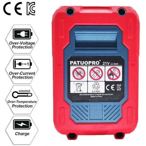Литиевая аккумуляторная батарея PATUOPRO 18В для Makita — пример использования