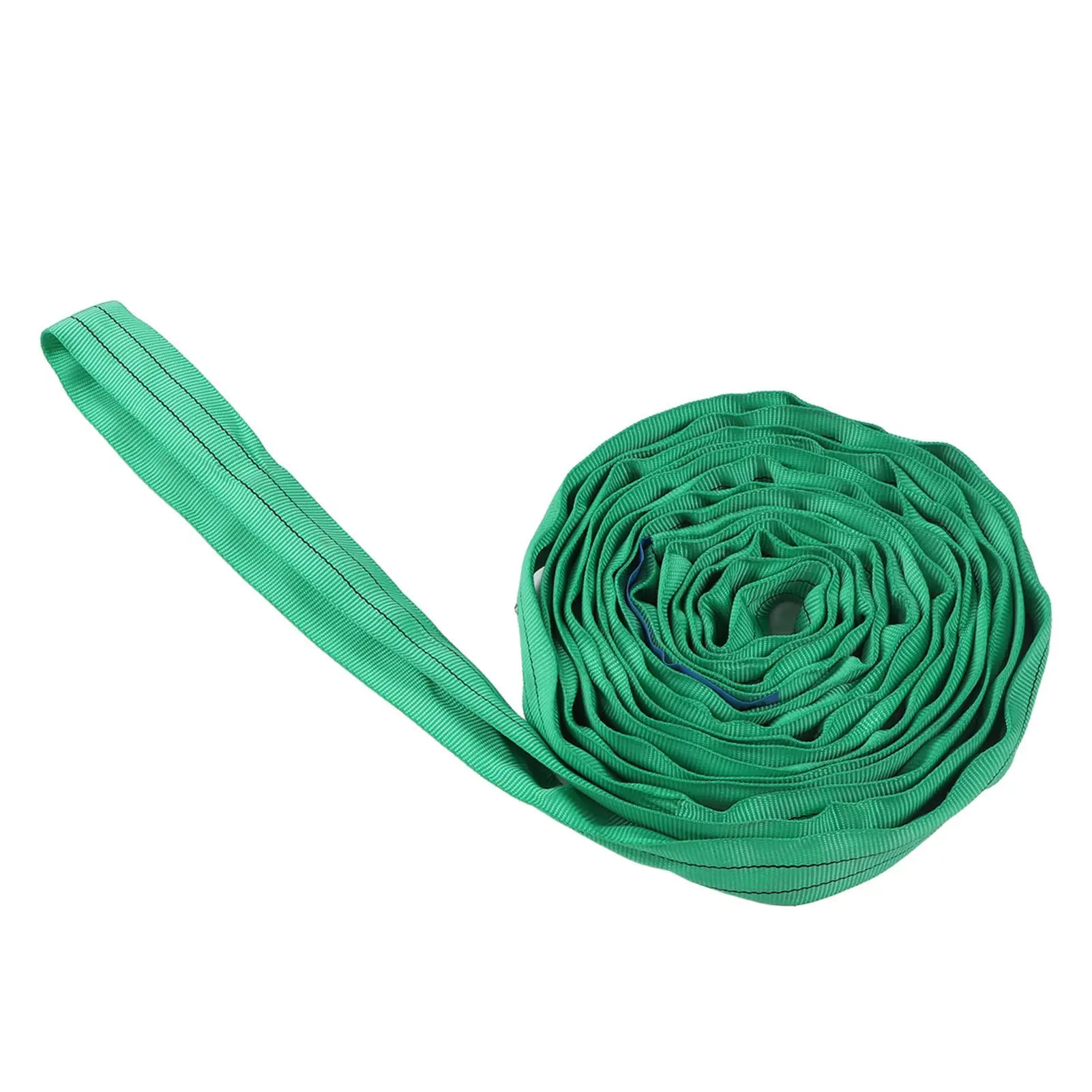 Durable Polyester Rigging Lifting Strap 4M Heavy Duty Reinforced Loop Sling for port Use