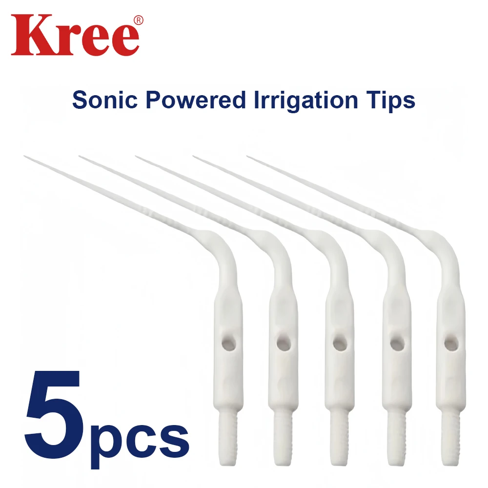 

5PCS Dental Sonic Powered Irrigation Tips-For Endo Root Canal Therapy and Air Scaler Handpiece Plastic Material dentistry tools
