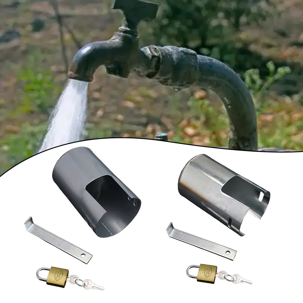 Faucet Switch Lock Tap Water Switch Lock Electrical Socket Protective Cover Anti-Theft Lock Cover Outdoor Faucet Anti-theft Lock