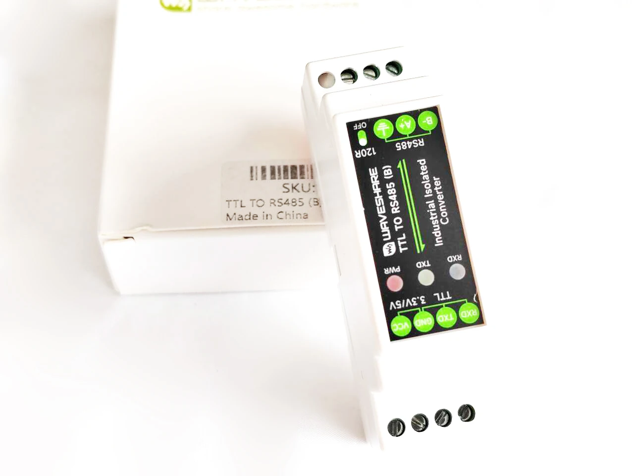 

Rail-mount TTL To RS485 Galvanic isolated Converter module 600W Lightning proof & Anti-Surge Multi-Isolation Protection