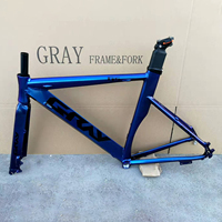 GRAY F15 Aluminum Alloy Road Bike Frame Bicycle Frameset Internal Cable Disc Brake Muscle Version Cycling Parts