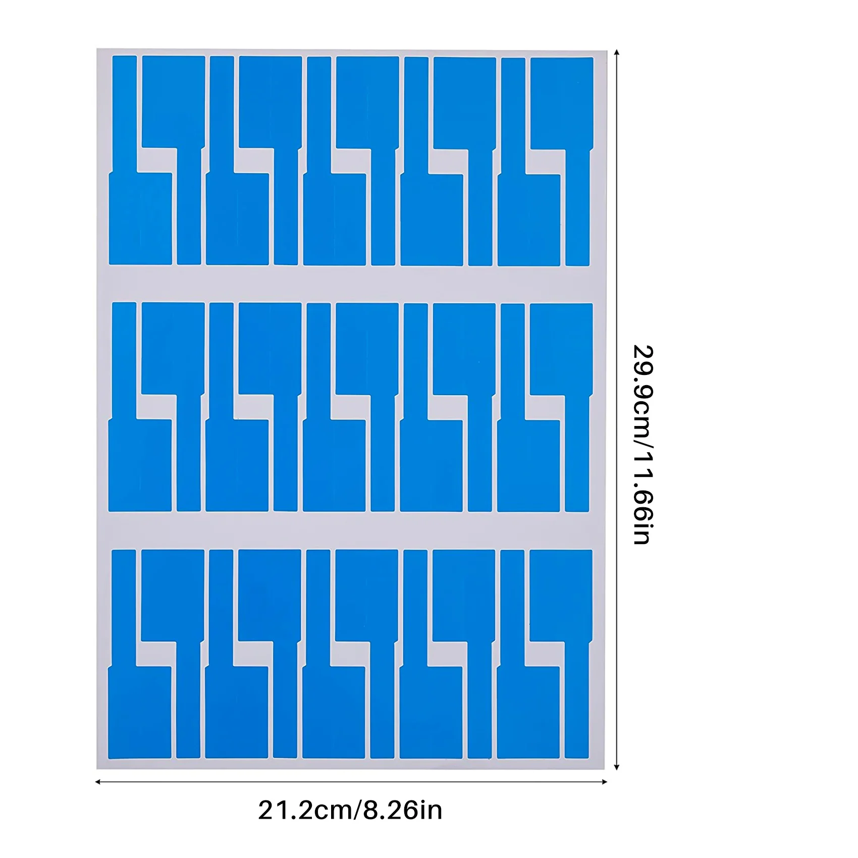 Efficientt-480Pcs ケーブルラベル カラフルな防水コードラベル ステッカー 破れにくい 柔軟な作品コード識別ラベル