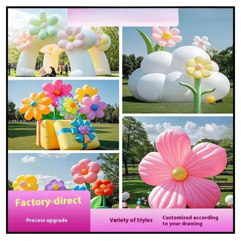 Party supplies, large inflatable balloons for outdoor display decoration, a variety of styles to choose from