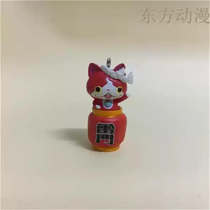 4 قطعة 3 سنتيمتر الكرتون الياباني يوكاي ساعة جيبانيان عمل الشكل دمية بولي كلوريد الفينيل يوكاي ساعة لعبة روبيان #6