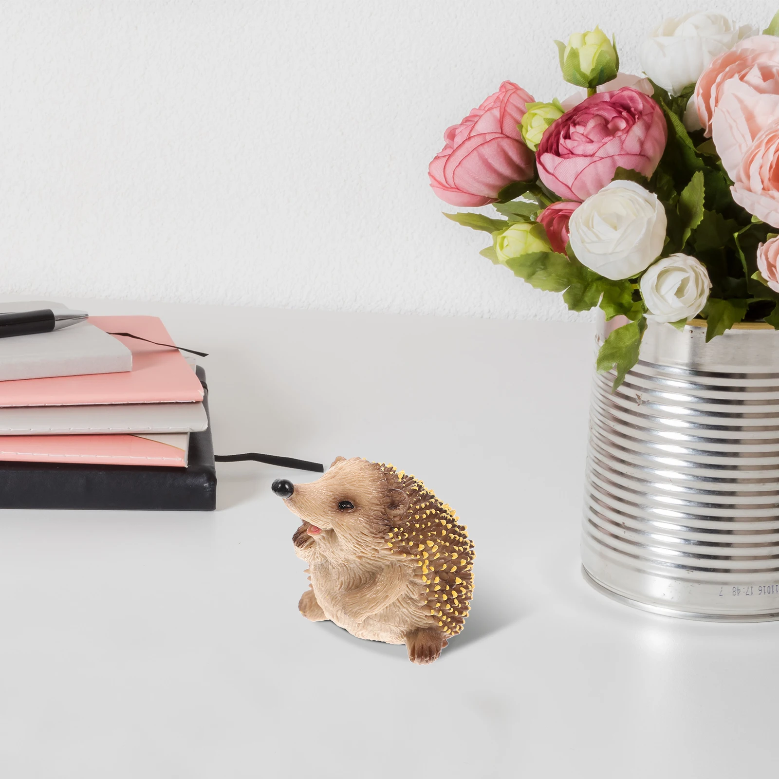 

Miniature Hedgehog Premium Plastic Garden Decoration Tiny Ornament For Lawn Bonsai Micro Landscape Sculpture Decor