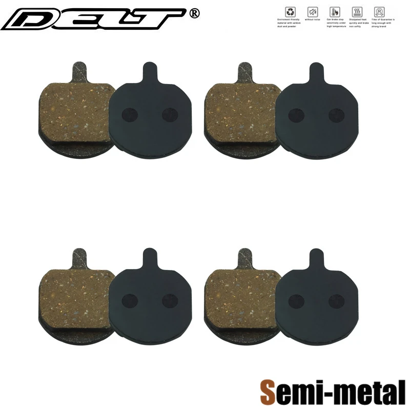 

DELT 4 Pair BIKE Cycling Bicycle Disc Brake Pads For HAYES Sole MX2 MX3 MX4 MX5 CX5 GX-C GX2 JAK-5 BE Semi-Metallic Part