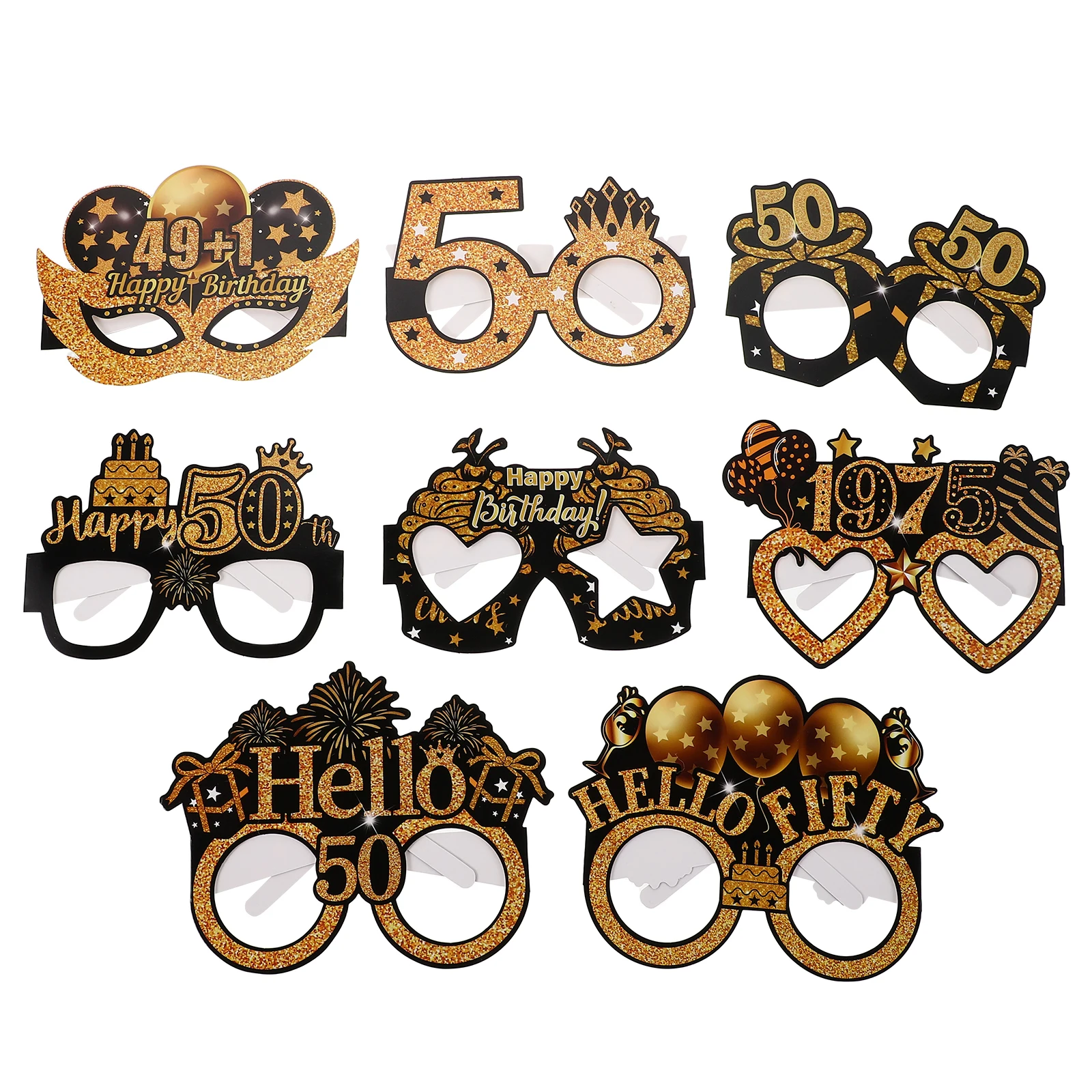 8 шт., очки на 40-летие, декор, бумажные очки для женщин, очки для счастливых взрослых, товары для вечеринок, забавные 8 шт., очки на 40-летие, декор, бумажные очки для женщин, очки для счастливых взрослых, товары для вечеринок, забавные