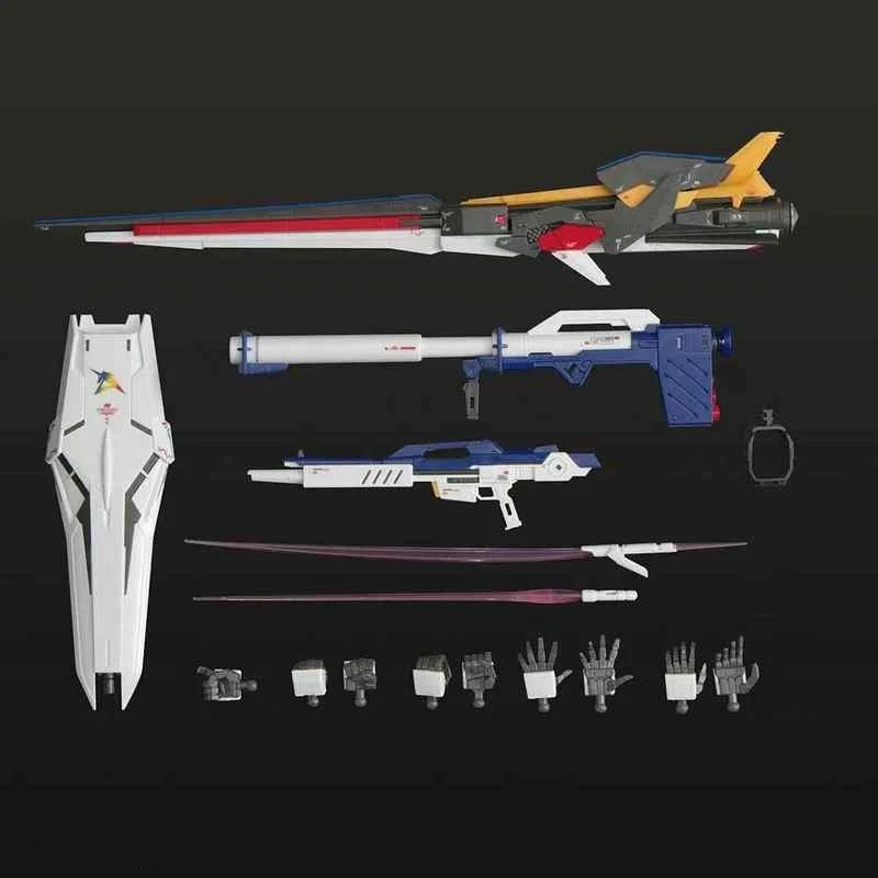 RG 1/144 RX-93ff V FIGHTER Montagemodellbausatz Actionfiguren mit Wasseraufklebern Ausstellungsstand Kunststoffspielzeug Modell Junge Sammeln Sie Geschenke