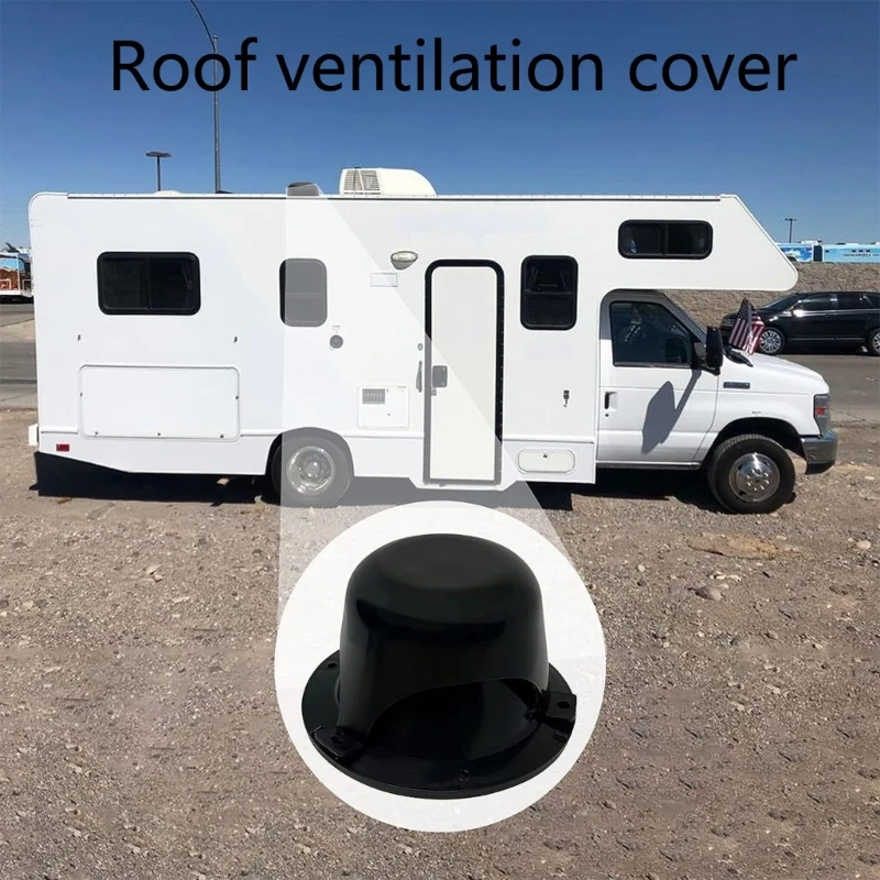 Motorhomes Roof Vent Cover For Campers Weather Resistant Easy DIYer Installation Seamless Integration & Aesthetic Appeal D7YA