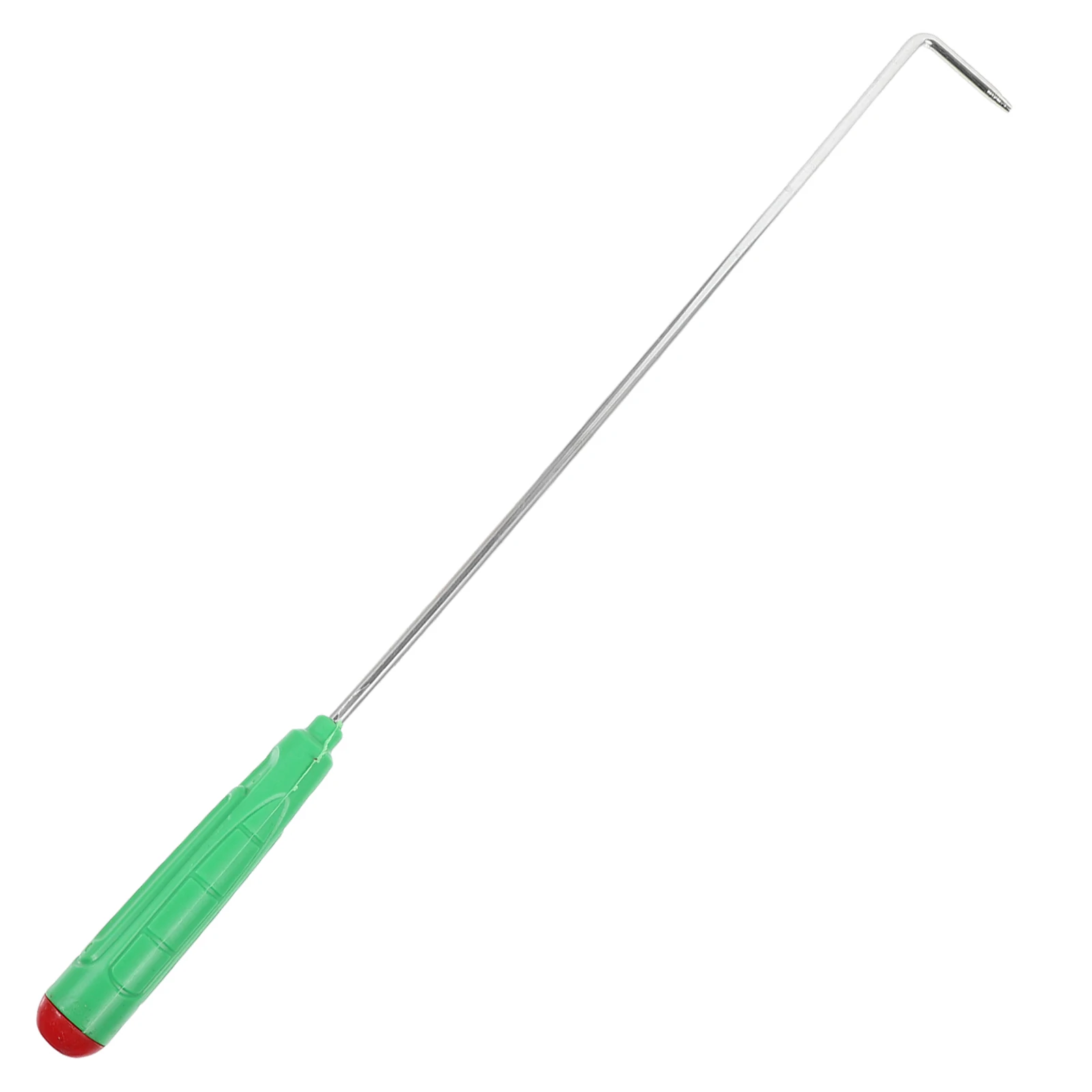 

Hook 43cm Green Handle Fireplace Pit Durable Metal Indoor Camping Hiking Tools