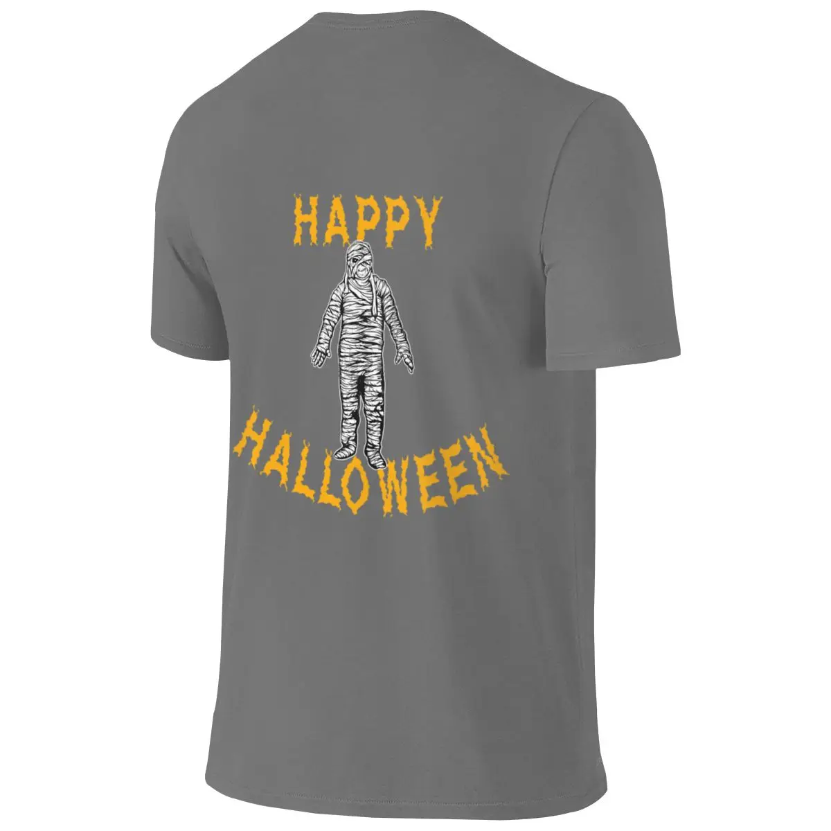 Mummy Halloween Holiday T Shirt Lightweight Reversible T-shirt Korean Style Salt Style Durable Short Sleeve