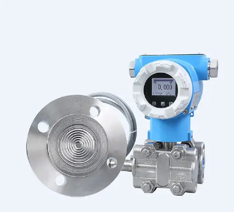 Single Flange Transmitter Model 3051L Differential Pressure Liquid Level Gauge Sensor With 4-20mA Hart