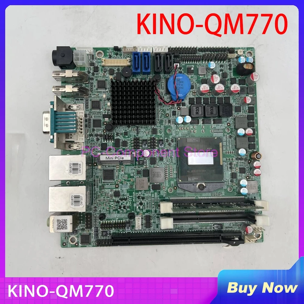 M-ITX Industrial Computer Motherboard For IEI KINO-QM770-R10 KINO-QM770