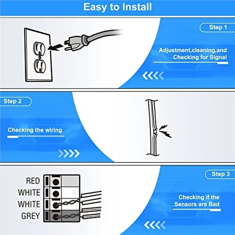 B44C For Chamberlain Garage Door Sensor Garage Door Sensor Sun Shields