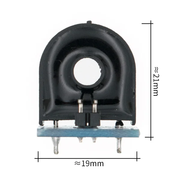 Módulo de sensor de corriente CA monofásico con transformador de corriente de rango ZMCT103C 5A