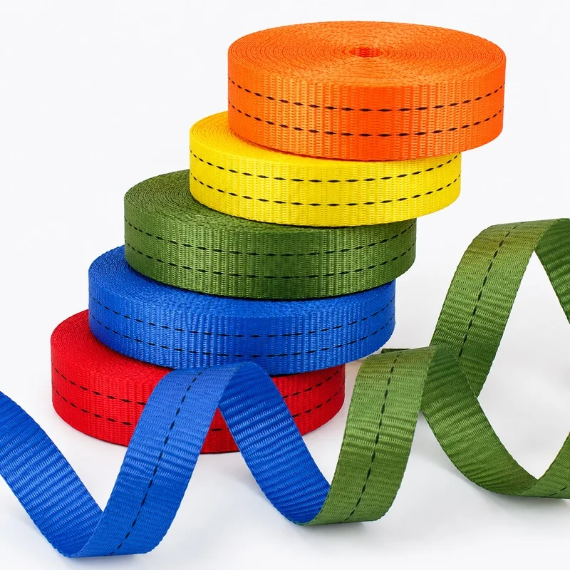 5M 25/38/50mm High Strength Webbing Nylon Tape By Meter Car Tension Rope Luggage Fixed Strap Cargo Binding Belt Sewing Ribbon