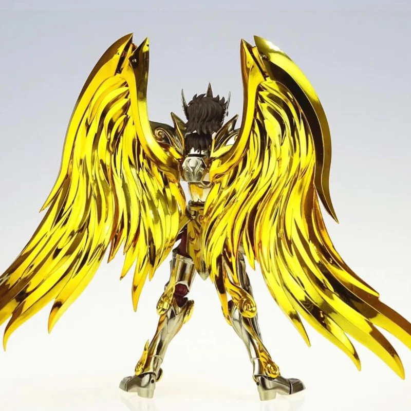 In Stock Great Toys/GT Saint Seiya Myth Cloth EX Sagittarius Aiolos SOG/Soul of God Gold Knights of the Zodiac Action Figure