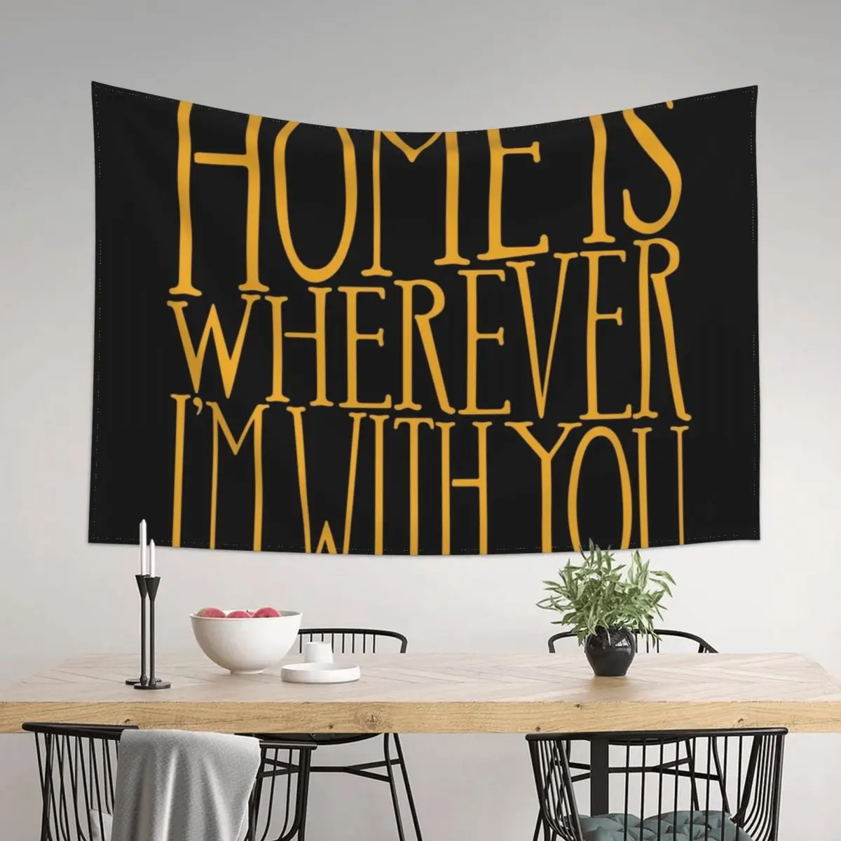 

Home is Wherever I'm With You - Home - Edward Sharpe and the Magnetic Zeros Tapestry House Decoration Outdoor Decor Tapestry