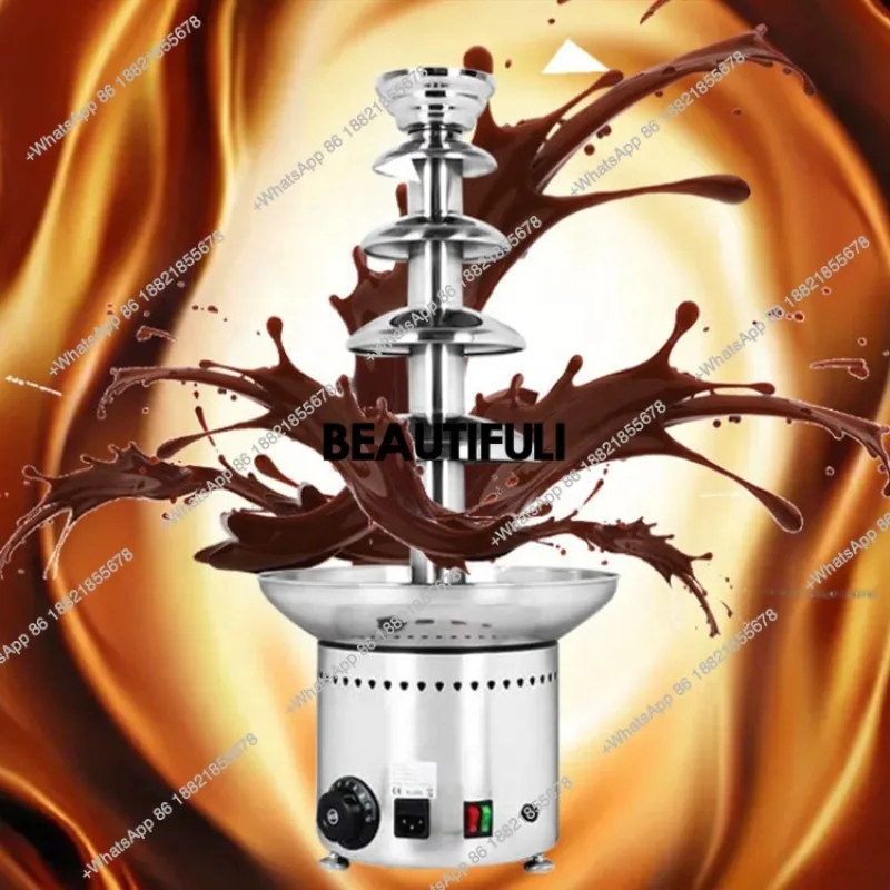 

110V Chocolate Fountain Cascade Machine/ 7 Tier Chocolate Fountain Melting Machine/ Chocolate Fountain Machine For Home
