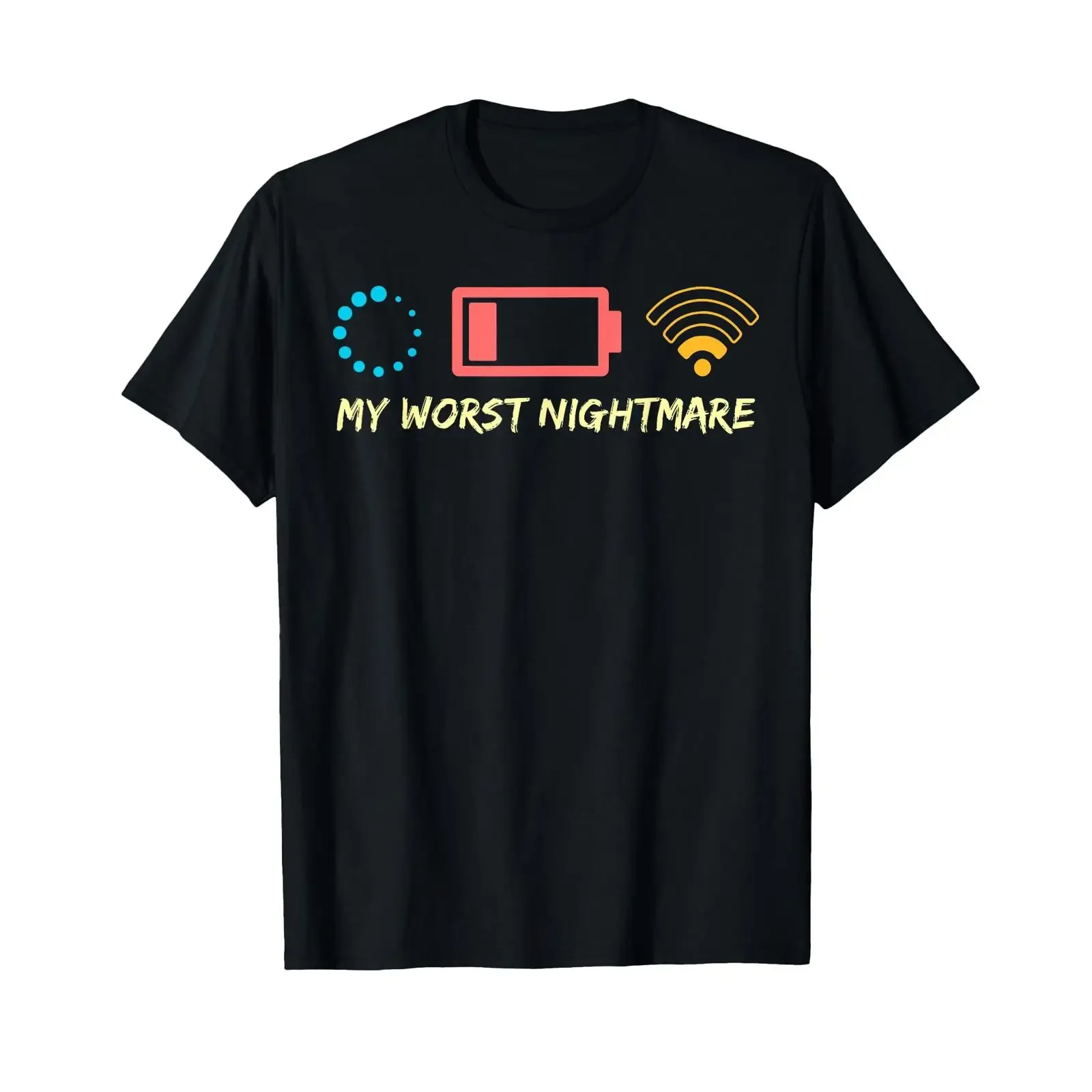My Worst Nightmare Gaming Funny Gamer T Shirt vintage Washed Soft Stylish fashion Breathable Versatile Slightly