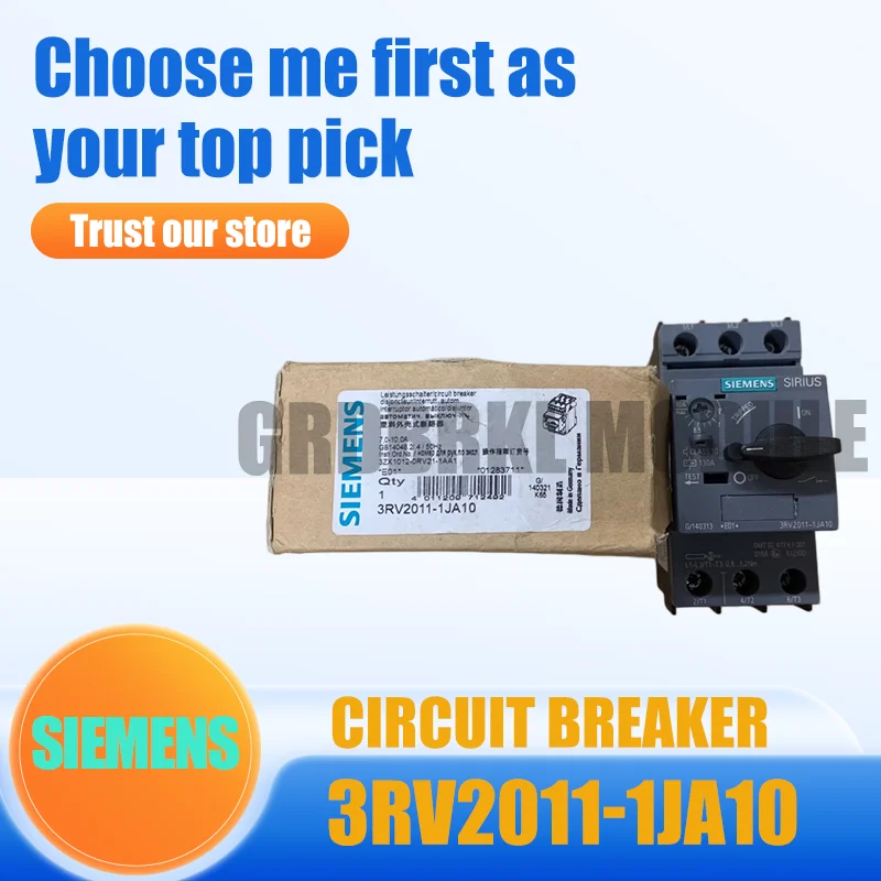 

New Original SIEMENS 3RV2011-1JA10 7.0-10A 3RV2 Motor Start Protection Circuit Breaker