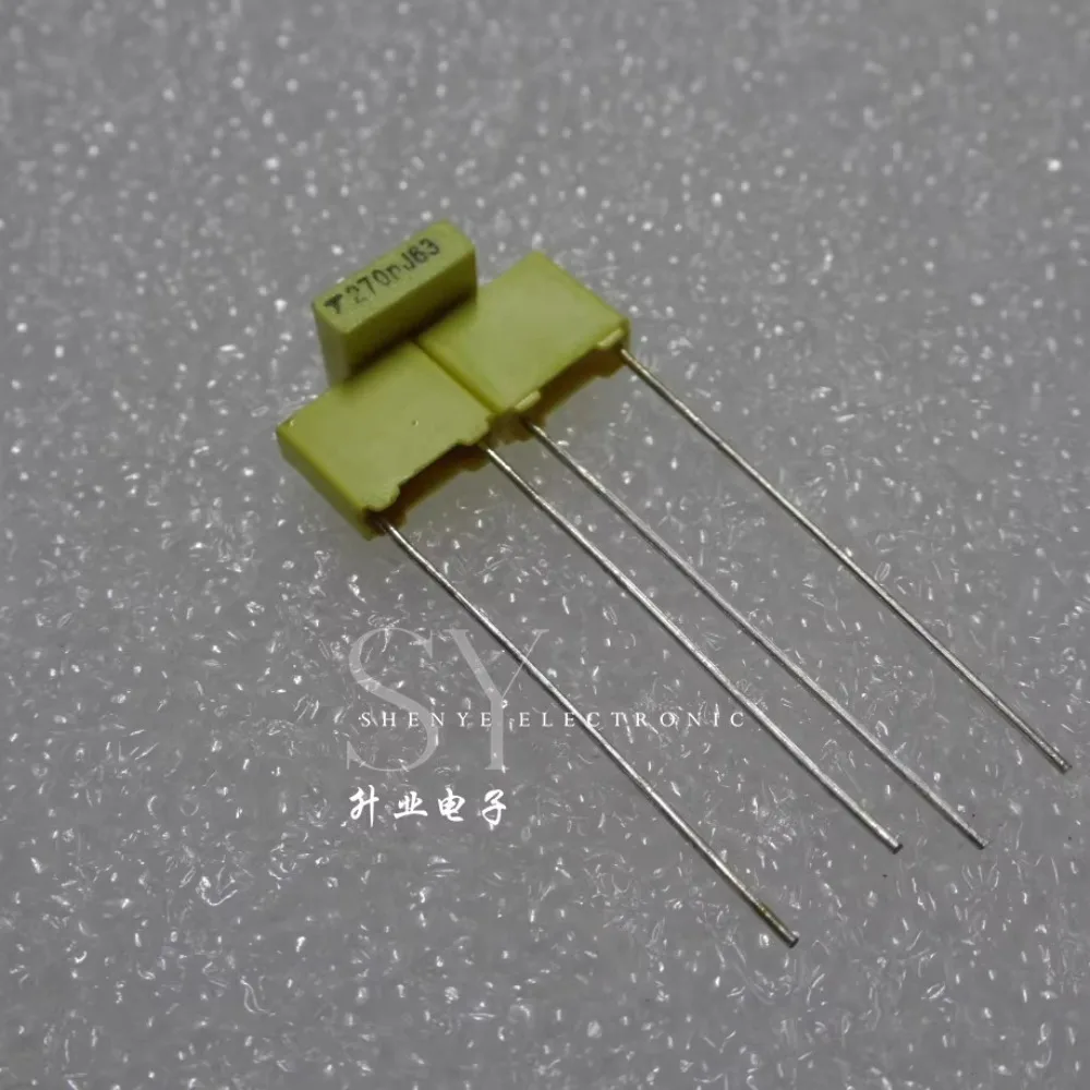 

50PCS TPC 0.27uf/63v 270nf u27 274 brand new 5mm film capacitor