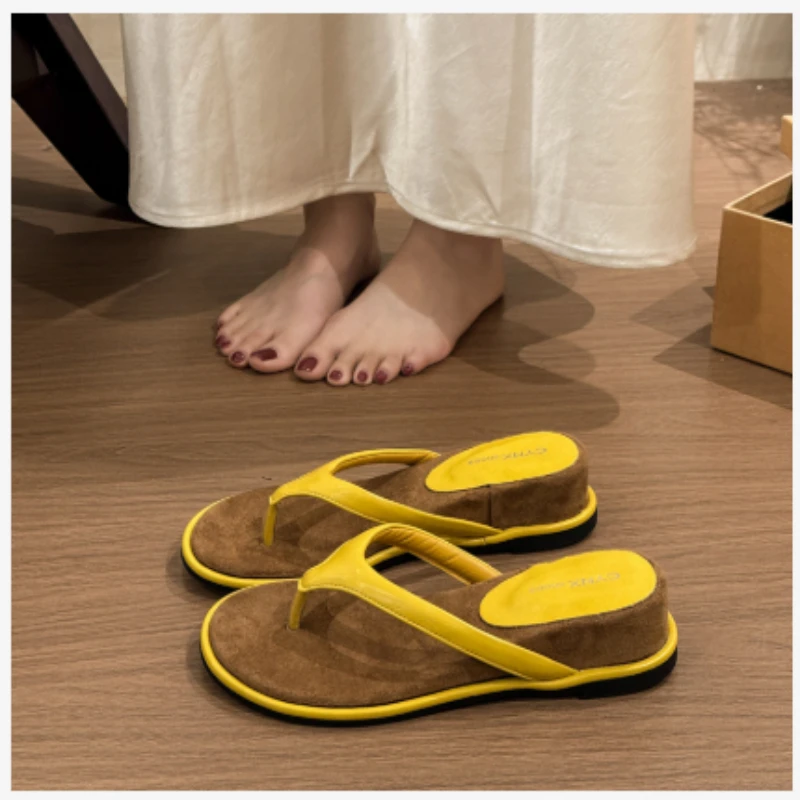 

Summer women's fashionable Roman sandals flip flops versatile slippers