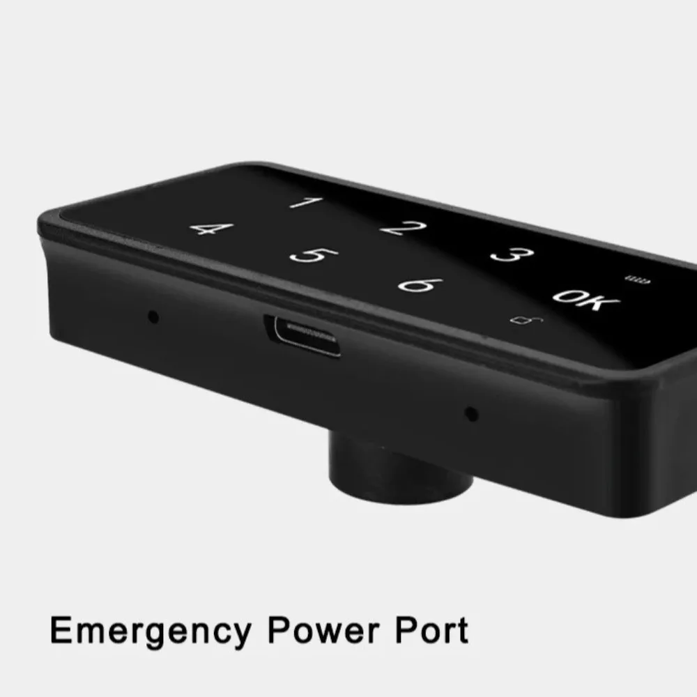 Plastic Smart Password Lock Electronic Sensor High Security Smart Cabinet Lock Invisible Hidden Easy To Install