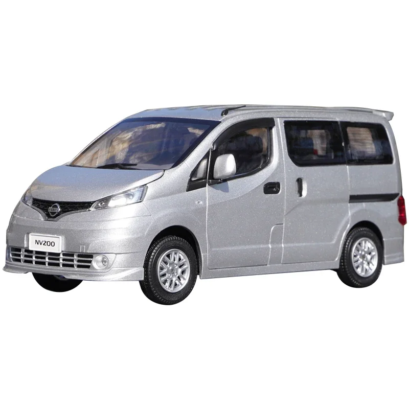 1:18 Scale Zhengzhou Nissan NV200 Business MPV Die-casting Alloy Car Model Collection Toy Gifts