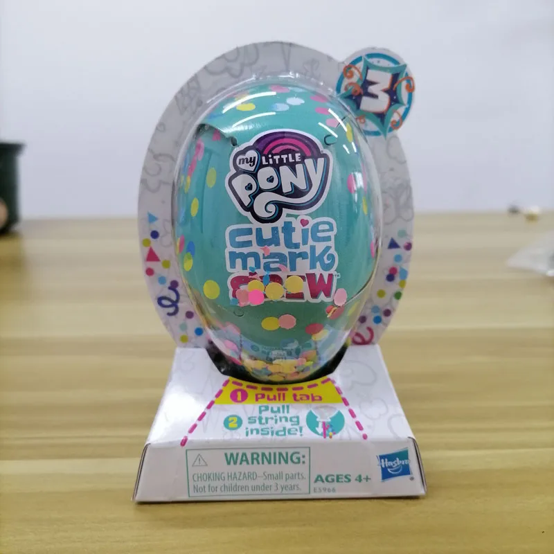 

Genuine Hasbro My Little Pony Chibi-style Balloon Twilight Sparkle Rainbow Dash Pinkie Pie Blind Box Birthday Gift Trendy Toys