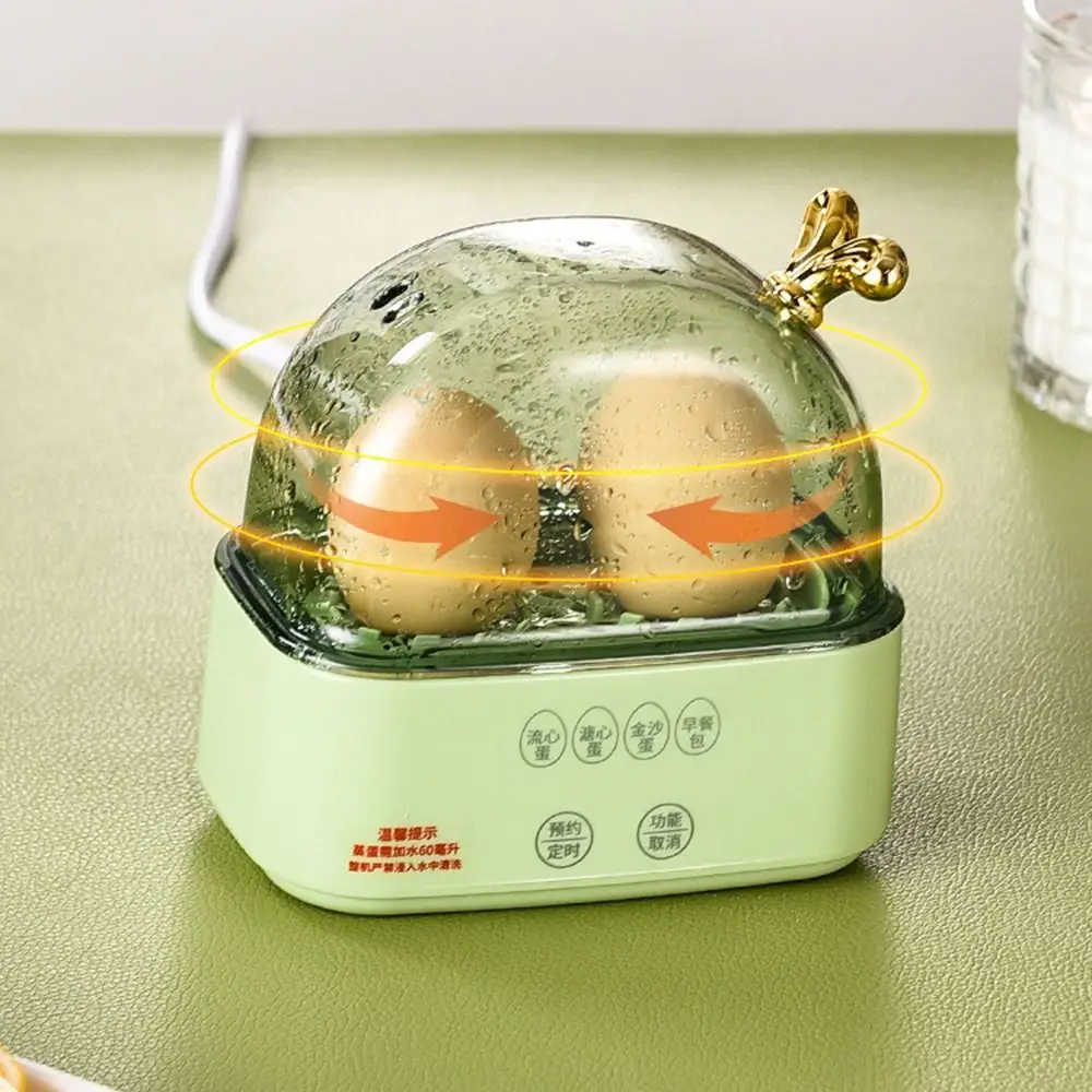 Electric Egg Boiler Machine Multifunctional Non-stick Egg Steamer Maker Mini Breakfast Machine Safe Using Kitchen Gadgets