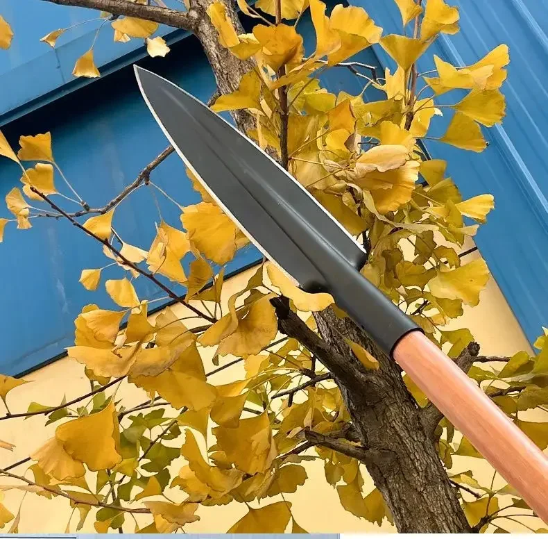 

Horticultural Pointed Shovel, All Steel, Boar Spear, Multi Functional, Outdoor Tool, Mountain Cutting, Firewood Chopper