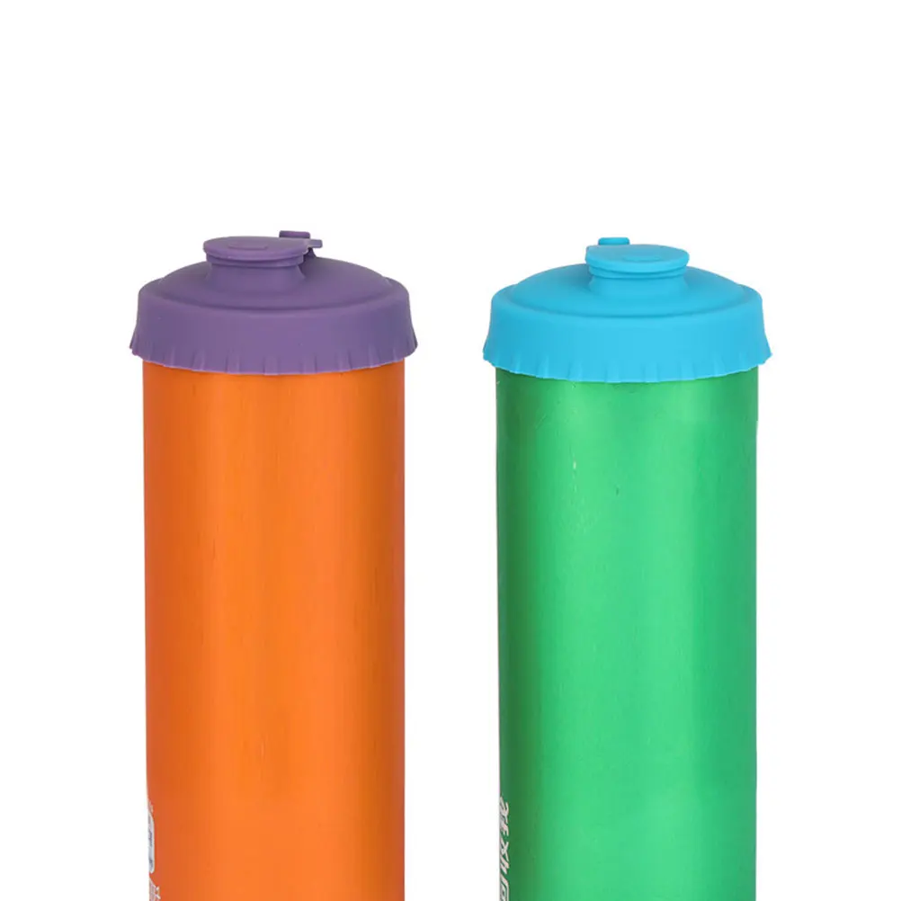 

6 Pcs Dust-proof Silicone Bottle Cap Can Lids Soda Covers Silica Gel for Tin Opener Seals