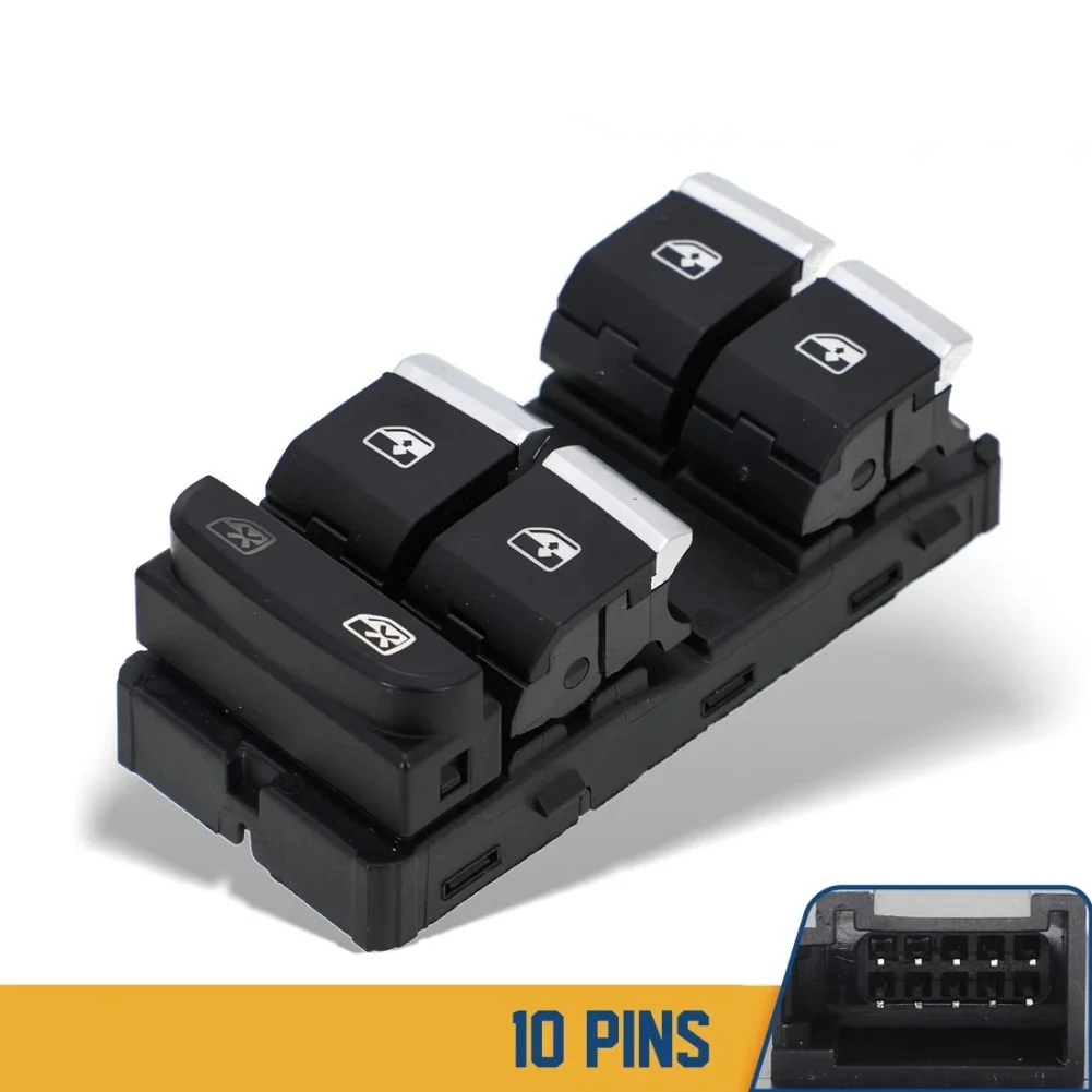 For 8WD959851 Power Window Control Switch Black Plastic Car Door Button Fit For A4L For For Q5 For B9 2017 2018 2019 2020 202