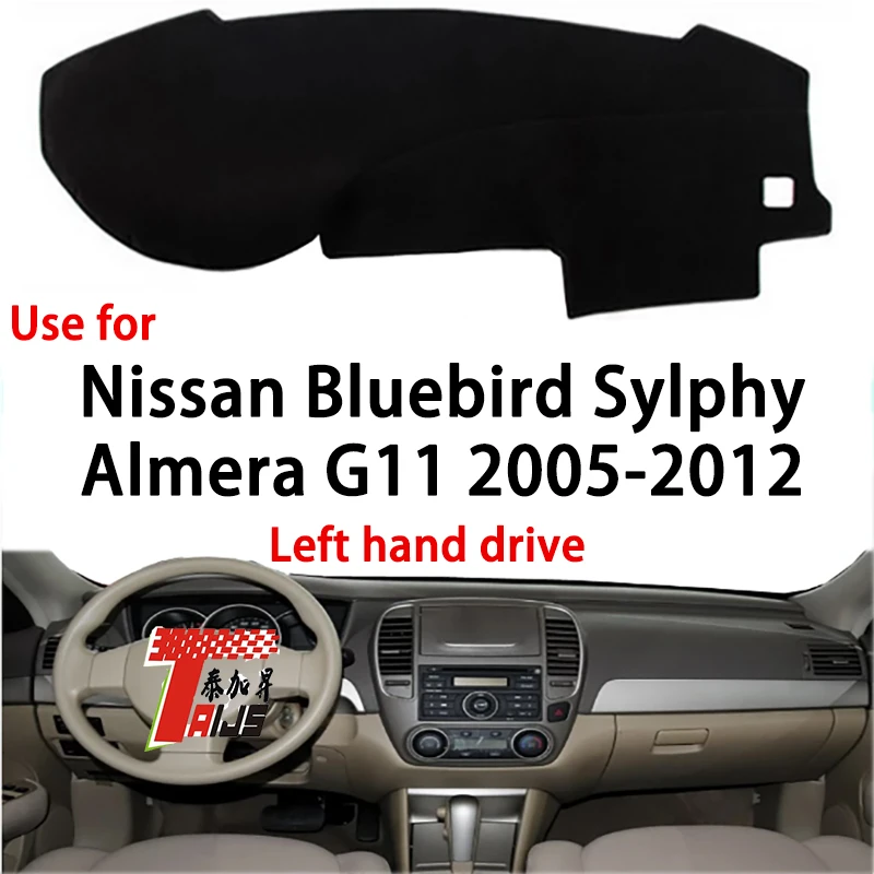 

TAIJS Factory Simple Dust resistant Polyester Fibre Car Dashboard Cover For Nissan Bluebird Sylphy G11 20162017 Left Hand drive