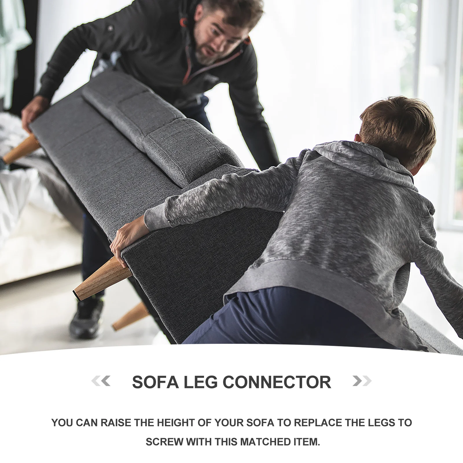 

1 set Furniture Iron Plate Connector for Sofa Chair Table Legs Repair Black Flat Plates Set of Furniture Mounting Plates Wooden