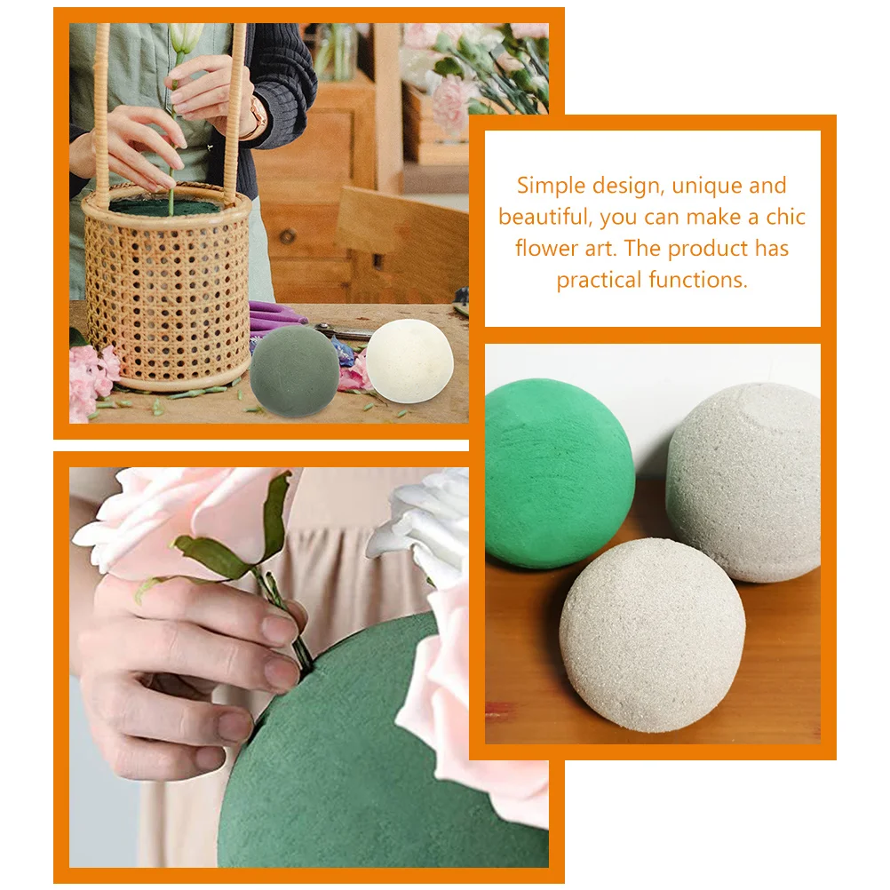 

2pcs Water Absorbing Floral Foam Blocks Flower Arrangements Supplies Craft Foam Phenolic Resin Durable Fresh Keeping Wedding