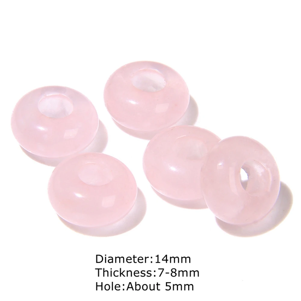 Wholesale Natural Stone Big Hole Beads