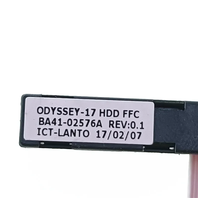 Cabo hdd para samsung odyssey 15 odyssey 17 2017 portátil sata disco rígido hdd ssd conector cabo flexível BA41-02576A