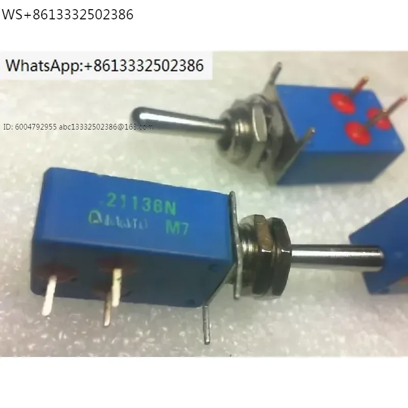 Button switch 21136N three pin. Left and right two gears available in stock