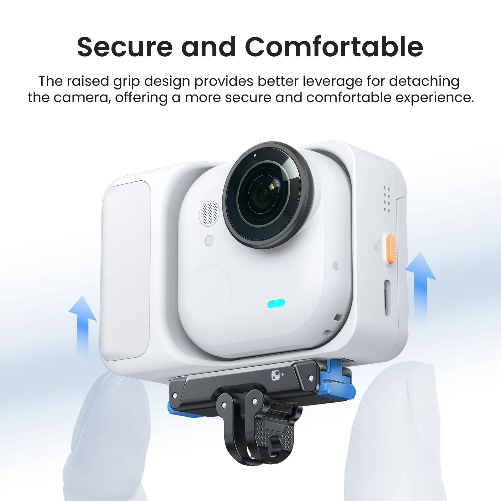 مناسبة لملحقات قاعدة التحرير السريع المعدنية المعدنية Insta360 GO Ultra المعدنية